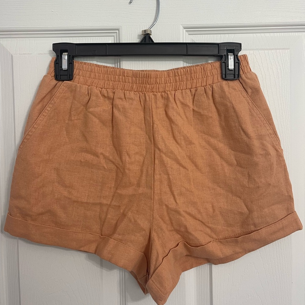 F21 Linen Shorts